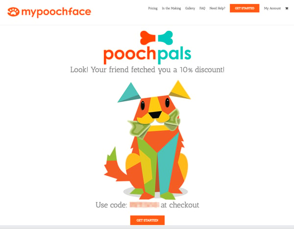 referral marketing examples mypoochface