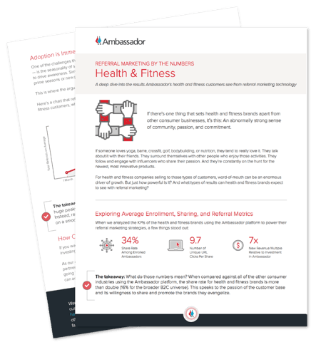 Health & Fitness Referral Marketing Report