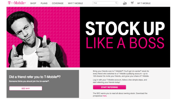 referral marketing examples t-mobile